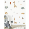  Falmatrica gyerekszobába - Zsiráfok, elefántok