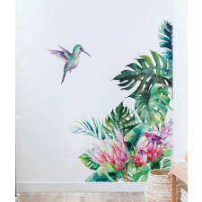  Falmatrica nappaliba, Mama Look - Trópusi levelek, madárka gyerekszoba dekoráció