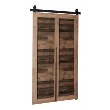  Falra szerelhető harmonikaajtó QUDIO M1  D. Craft + Old Style 90 nyílászáró