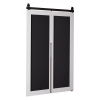 Falra szerelhető tolóajtó QUDIO M1 összecsukható Fehér + Fekete 100 Tolóajtó