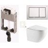  Falra szerelhető WC készlet SAT SIKOTZTOR67CR