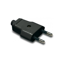 Famatel 1001-N Földeletlen dugvilla - Fekete (1001-N) villanyszerelés