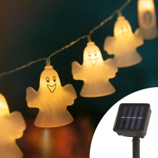 Family 10 melegfehér LED-es szolár fényfüzér - szellem, 1,1m (58222B) (58222B) kültéri világítás