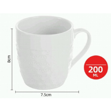  Family bögre fehér kerámia anyagában mintás 200ML bögrék, csészék