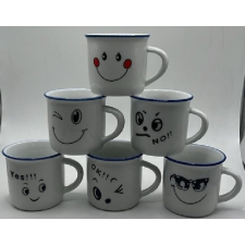  Family bögre kerámia 5,5x5cm smiles több féle bögrék, csészék