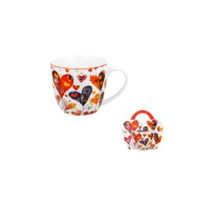  family bögre porcelán 460ml szív népi bögrék, csészék