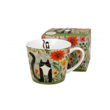  family bögre porcelán 600ml macskás - meadow bögrék, csészék