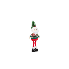 FAMILY CHRISTMAS KARÁCSONYI TEXTIL MIKULÁS FIGURA 65 X 18 X 13 CM karácsonyfa izzósor