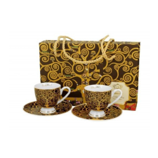  family csésze + alj 2sz. porcelán 90ml klimt tree of life bögrék, csészék