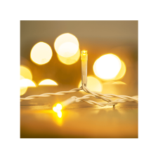 FAMILY DECOR LED-es fényfüggöny távirányítóval, 3 x 1 méter, 100 LED, melegfehér (58906A) karácsonyfa izzósor