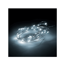 FAMILY DECOR LED-es fényfüggöny távirányítóval, 3 x 1 méter, 100 microLED, hidegfehér (58904B) karácsonyfa izzósor