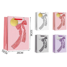  Family dísztasak 26x32x10cm masnis 4f. party kellék