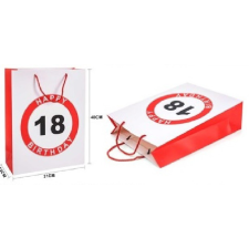  Family dísztasak 31x40x12cm "happy 18 birtday!" party kellék