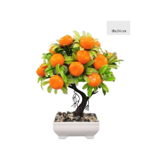  Family fa dekor kaspóban 18x24cm kerti tárolás