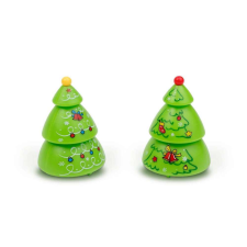Family Felhúzható guruló karácsonyfa - 6 x 5 x 4 cm - 2 db / csomag karácsonyi dekoráció
