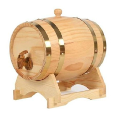  family hordó csapos fenyőfa 3l termosz