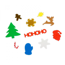 Family Karácsonyi kreatív habmatrica szett - 50 db / csomag (58239) karácsonyi dekoráció