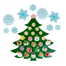 Family Karácsonyi öntapadós falmatrica - adventi kalendárium 58635A karácsonyi dekoráció