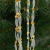 Family Karácsonyi organza girland - 2,7 m - 10 mm - arany