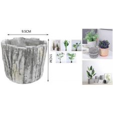  Family kaspó műa. fatörzs mintás 9,5x11cm kerti tárolás