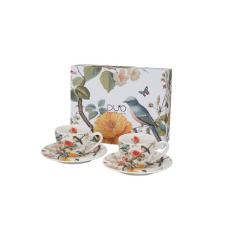 family kávéskészlet 2 személyes csésze+alj 110 ml april bögrék, csészék