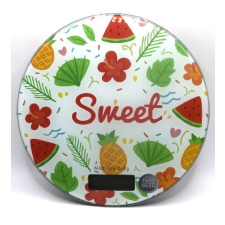 Family konyhai mérleg "színes konyhai eszközök" max 5kg 19cm konyhai mérleg