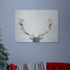 Family LED es fali hangulatkép, szarvas agancs, 2 x AA, 40 x 30 cm 58481A
