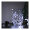 Family LED fényfüzér - 5 m - 50 LED - hidegfehér - 3 x AA