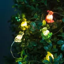 Family LED fényfüzér - nyuszi - 2 m - 20 LED - 2 x AA karácsonyi dekoráció