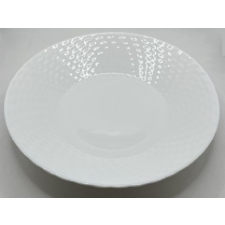  family leveses tányér d:20cm opál üveg party kellék