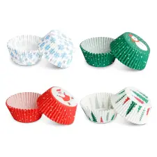 Family Muffin papír szett - karácsonyi - 100 db / csomag karácsonyi dekoráció