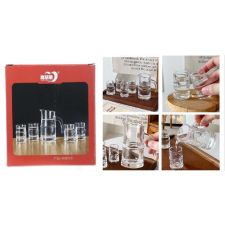  Family pohár + kiöntő szett 5 részes konyhai eszköz