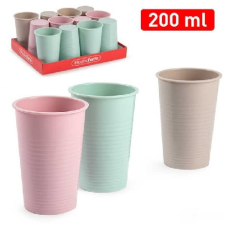  Family pohár műa. 200ml 3f. konyhai eszköz