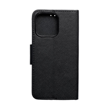 Fancy flip Fancy Apple iPhone 14 Pro flip tok, fekete tok és táska
