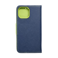 Fancy flip Fancy Apple iPhone 14 Pro flip tok, kék-lime tok és táska
