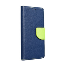 Fancy flip Fancy Apple iPhone 16 Plus flip tok, kék/lime tok és táska