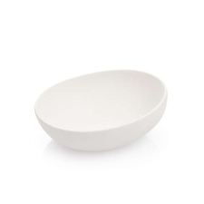 FANCY HOME Stones Tálka 15 cm, fehér konyhai eszköz