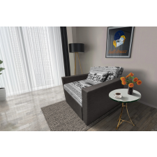  Fáni ágyneműtartós fotelágy kvarcszürke szövet elefánt minta fantasztikus 80x190cm-es fekvőfelülettel ágy és ágykellék