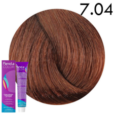 Fanola Color hajfesték 7.04 natúr rézszőke 100 ml hajfesték, színező
