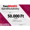 FansBRANDS Ajándékutalvány 50.000 Ft