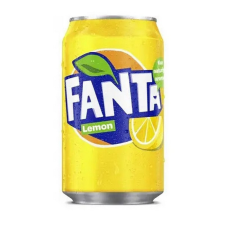Fanta Lemon citrom ízű üdítőital 330ml üdítő, ásványviz, gyümölcslé