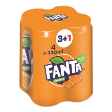 FANTA Üdítőital szénsavas FANTA narancs dobozos multipack 4x0,33L üdítő, ásványviz, gyümölcslé