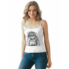  Fantázia Űrhajós - Női Spagetti Top