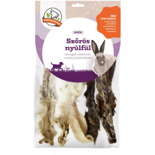 Farkaskonyha szárított szőrös nyúlfül 1kg jutalomfalat kutyáknak
