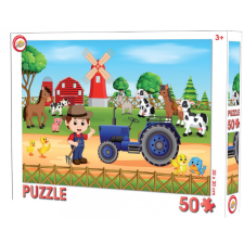  Farm Farmer life puzzle 50 db-os puzzle, kirakós