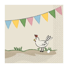  Farm Party szalvéta 16 db-os 25x25 cm papírárú, csomagoló és tárolóeszköz
