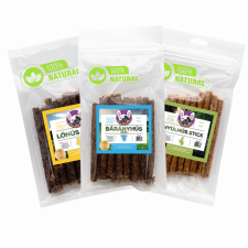 Farm Stick Mix: nyúl, bárány, ló (3 csomag stick), 300g jutalomfalat kutyáknak