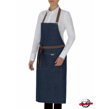 Farmer melles kötény - barna pántos munkaruha