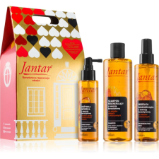 Farmona Jantar Damaged Hair ajándékszett hajra 3 db kozmetikai ajándékcsomag