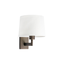 Faro Artis bronz-fehér fali lámpa (FAR-68490-01) E27 1 izzós IP20 világítás